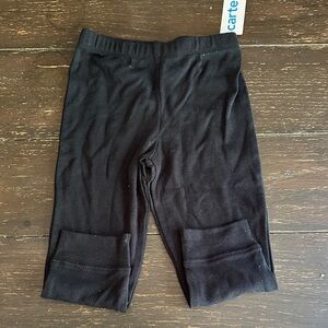 Carter's Classic Black Kids Leggings